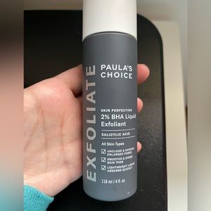 Paula’s choice 2% BHA liquid exfoliant